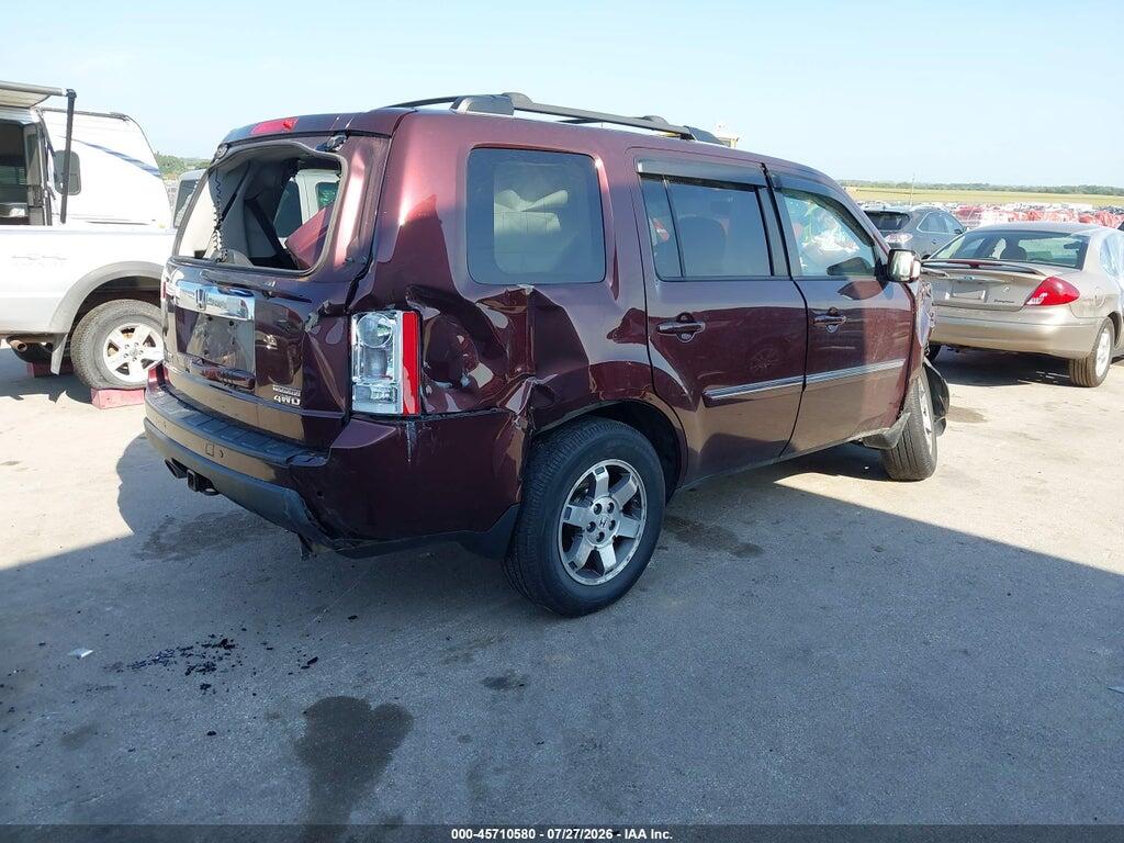 5FNYF4H9XBB072601 2011 HONDA PILOT photo no. 4