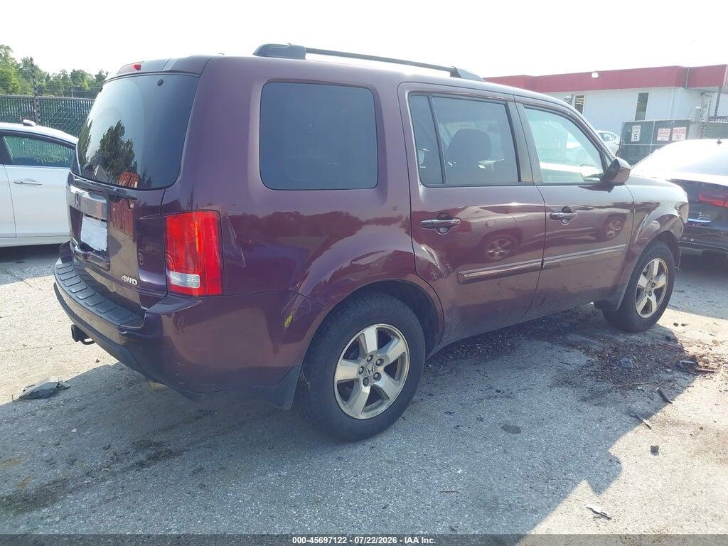 5FNYF4H46BB055315 2011 HONDA PILOT photo no. 4
