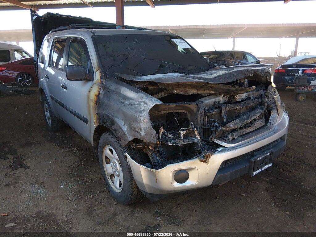 5FNYF4H20BB088812 2011 HONDA PILOT photo no. 1