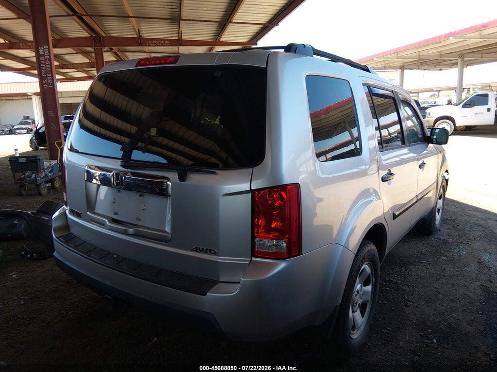 5FNYF4H20BB088812 2011 HONDA PILOT photo no. 4