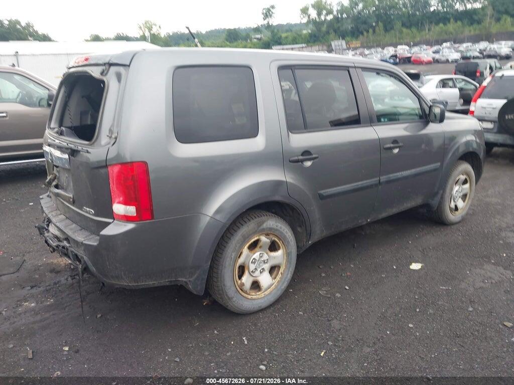 5FNYF4H20BB082041 2011 HONDA PILOT photo no. 4