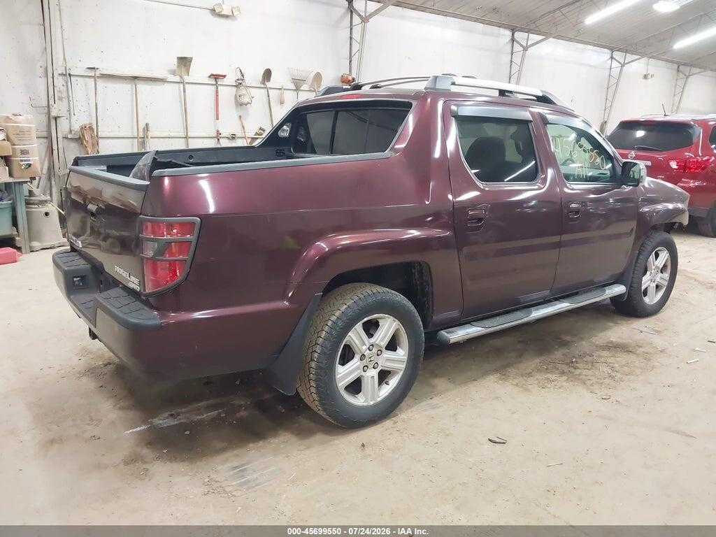 5FPYK1F53BB004951 2011 HONDA RIDGELINE photo no. 4