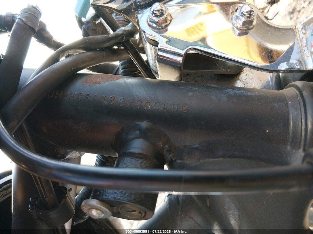 JH2SC6149BK000405 2011 HONDA VT1300 photo no. 10