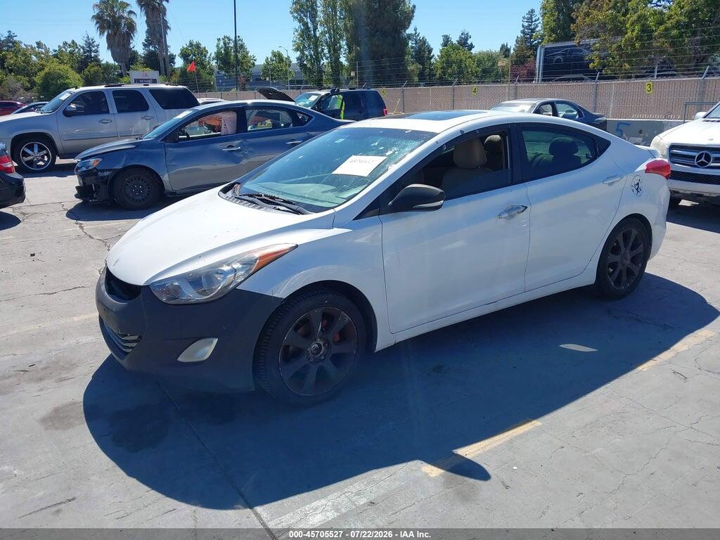 5NPDH4AE6BH012526 2011 HYUNDAI ELANTRA photo no. 2