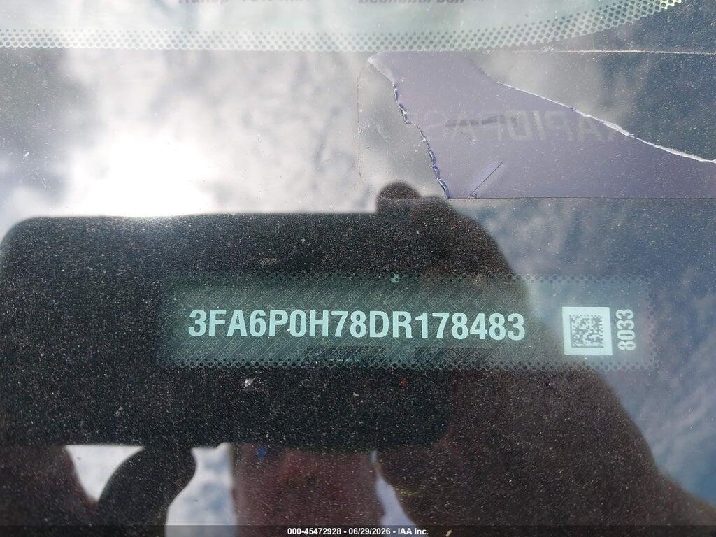 3FA6P0H78DR178483 2013 FORD FUSION photo no. 9