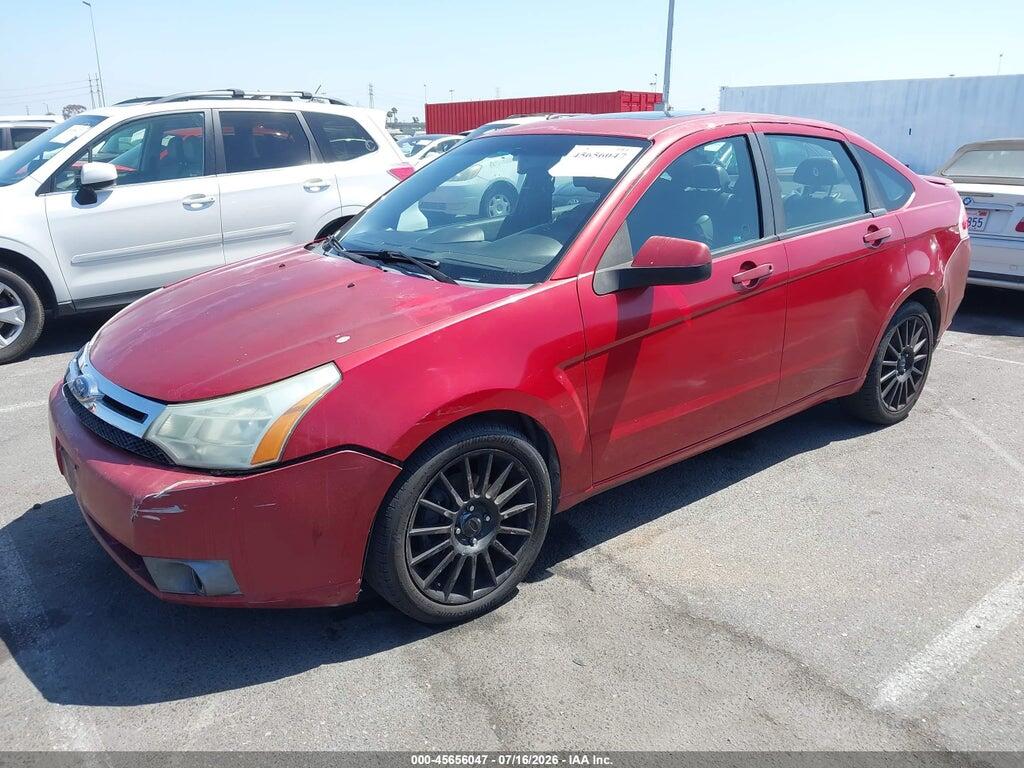 1FAHP36N69W106973 2009 FORD FOCUS photo no. 2