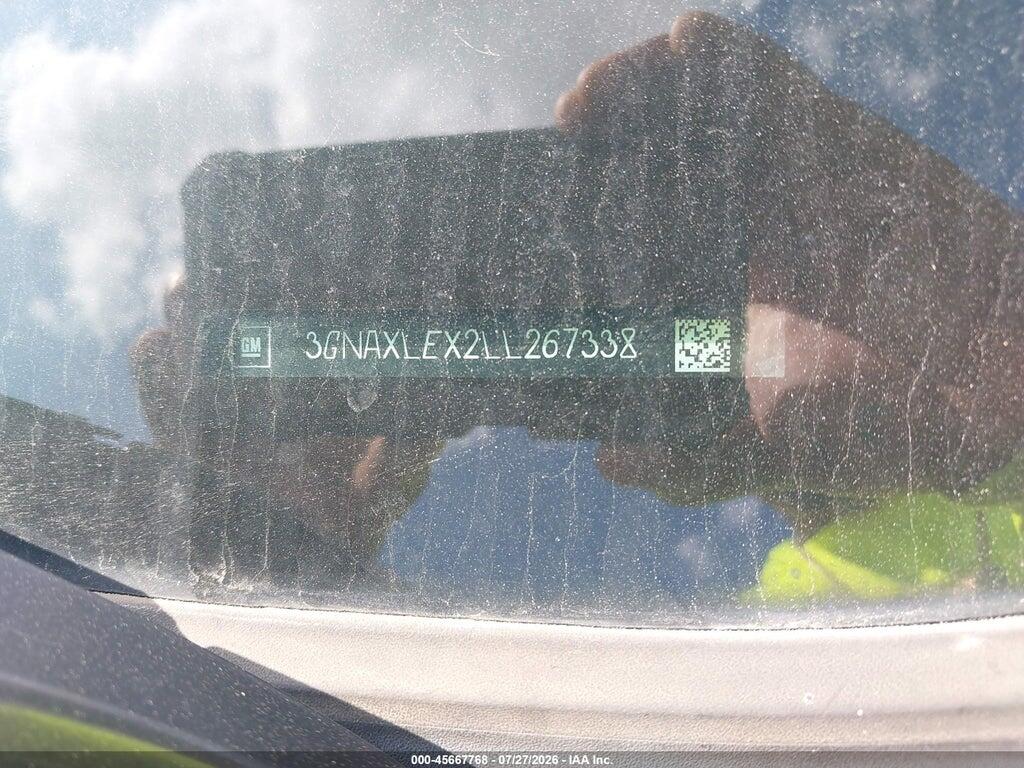 3GNAXLEX2LL267338 2020 CHEVROLET EQUINOX photo no. 9