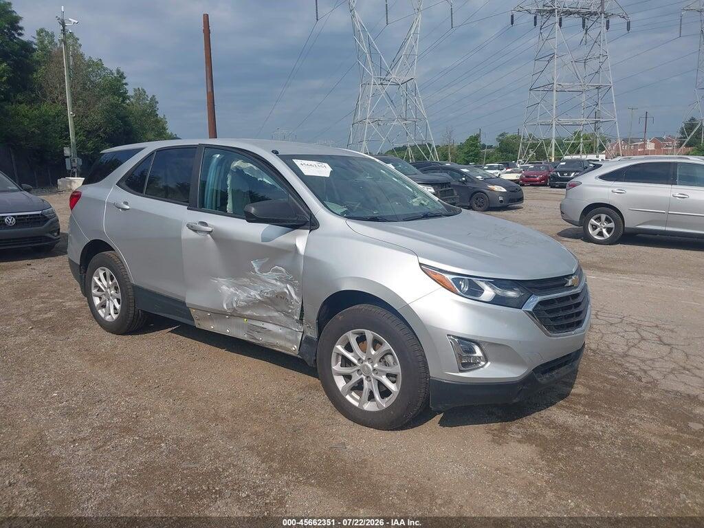 3GNAXSEVXLS707272 2020 CHEVROLET EQUINOX photo no. 1