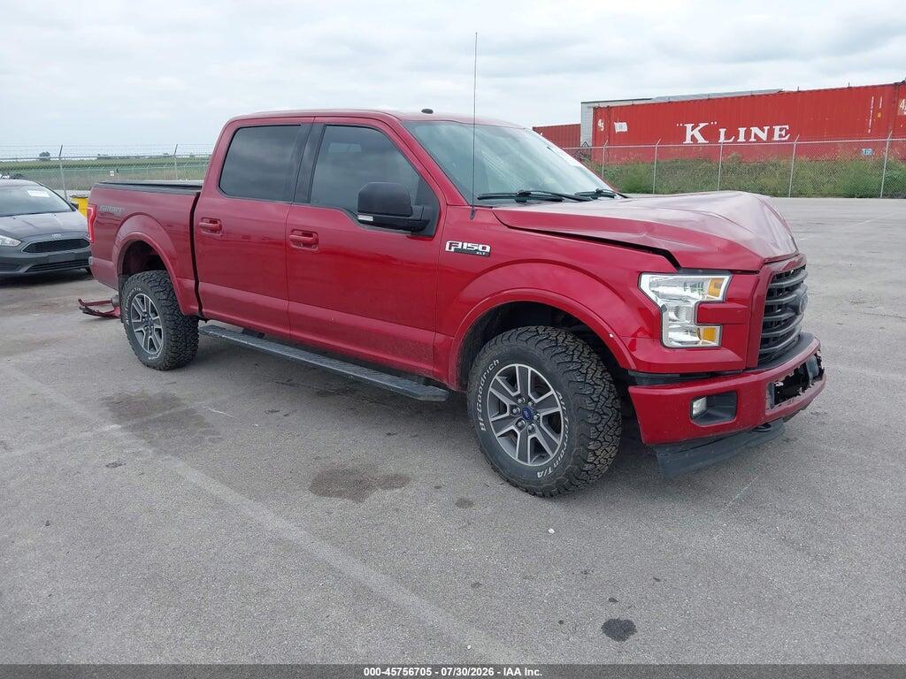 1FTEW1EF1HKD41866 2017 FORD F-150 photo no. 1