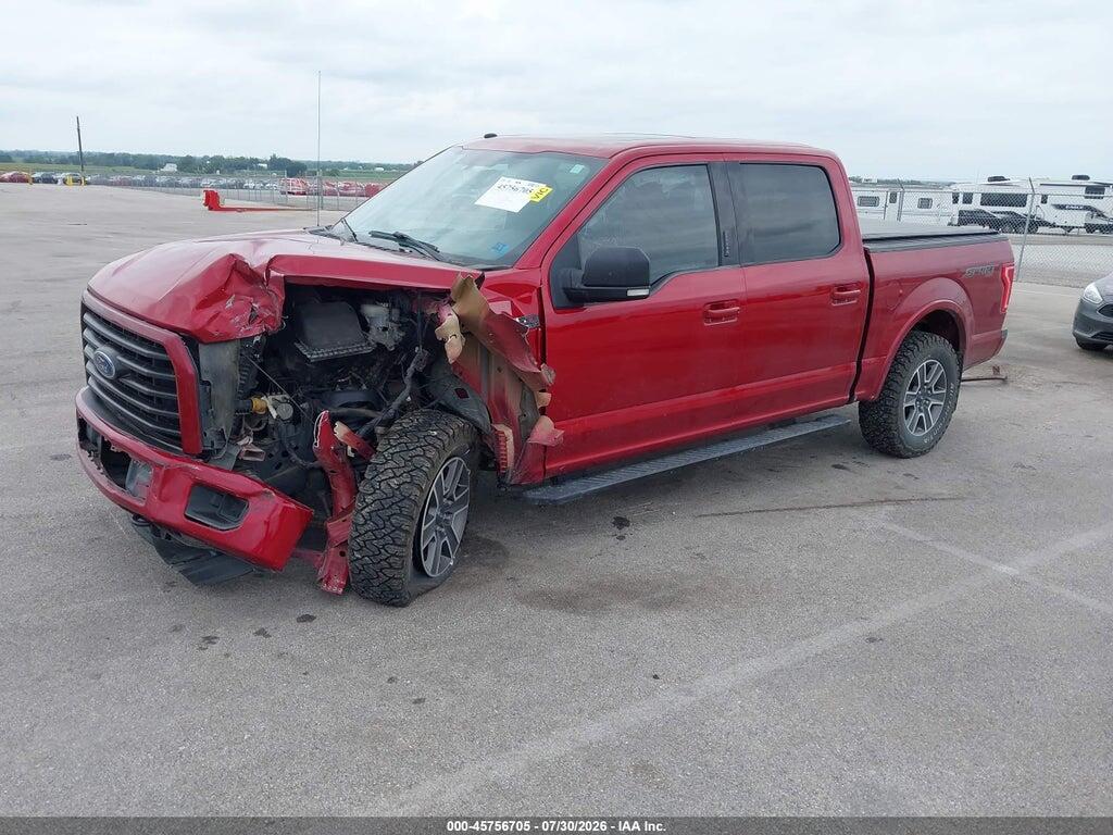 1FTEW1EF1HKD41866 2017 FORD F-150 photo no. 2