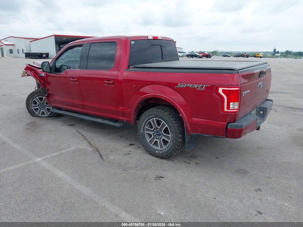 1FTEW1EF1HKD41866 2017 FORD F-150 photo no. 3
