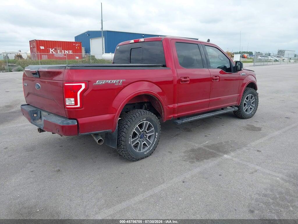 1FTEW1EF1HKD41866 2017 FORD F-150 photo no. 4