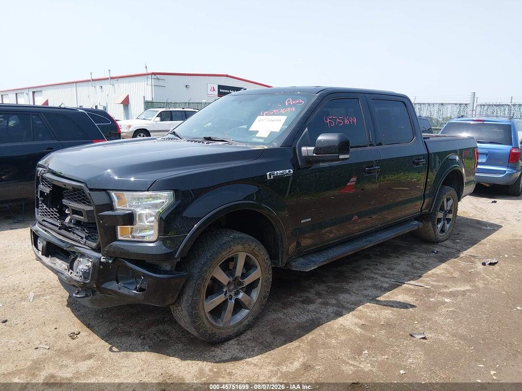 1FTEW1EG0HFB63322 2017 FORD F-150 photo no. 2