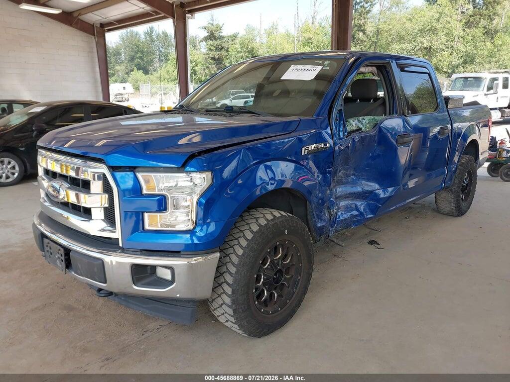 1FTEW1EP0HFA54164 2017 FORD F-150 photo no. 2