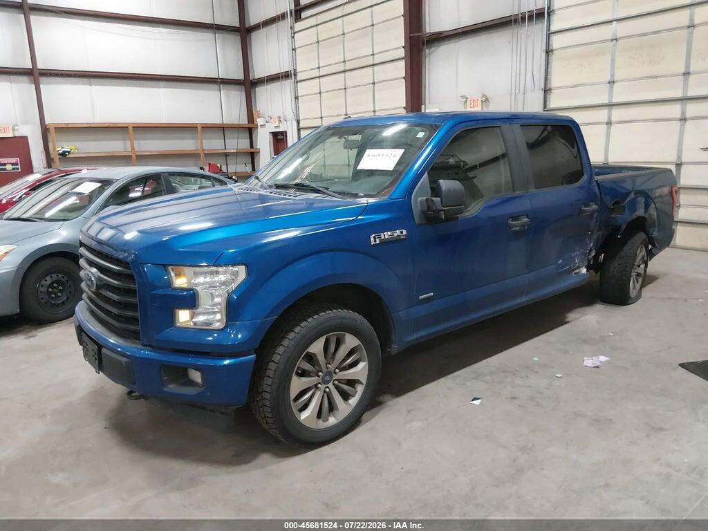 1FTEW1EP5HFA46352 2017 FORD F-150 photo no. 2