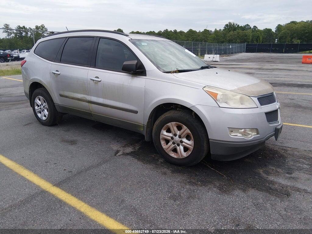 1GNKRFED7CJ303215 2012 CHEVROLET TRAVERSE photo no. 1