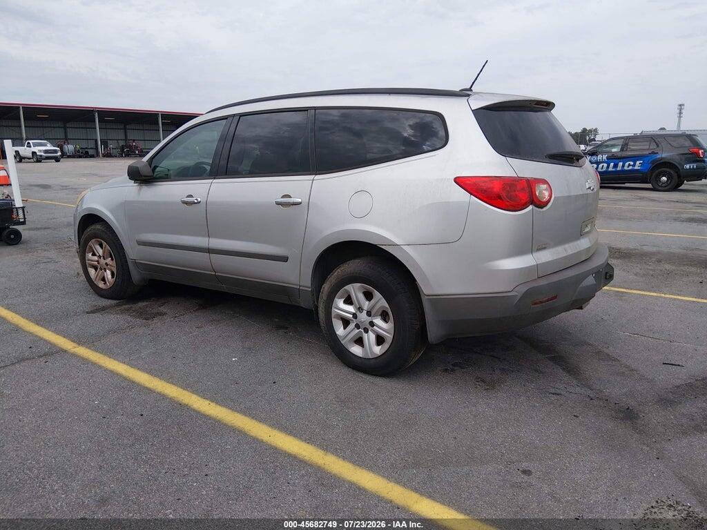 1GNKRFED7CJ303215 2012 CHEVROLET TRAVERSE photo no. 3