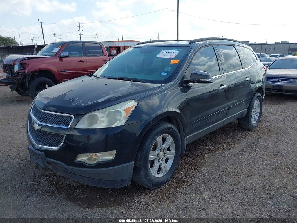 1GNKRJEDXCJ161879 2012 CHEVROLET TRAVERSE photo no. 2