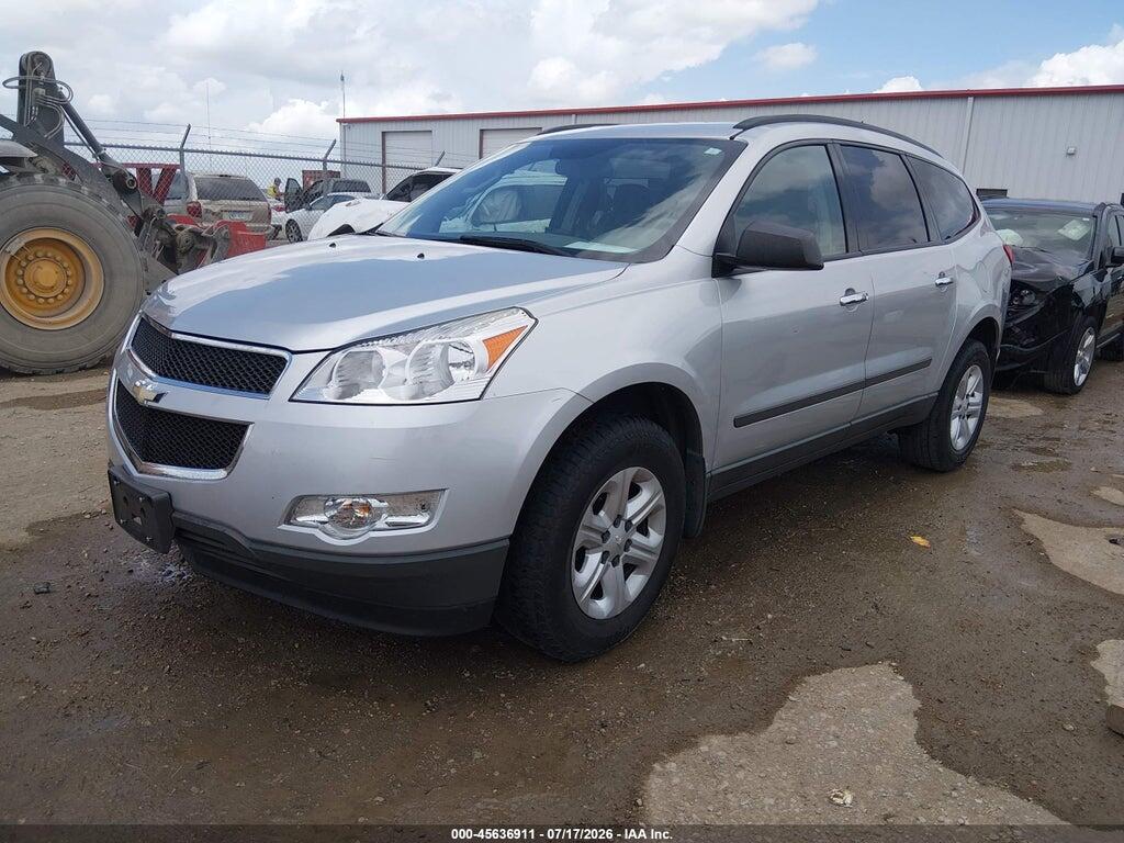 1GNKRFED8CJ274730 2012 CHEVROLET TRAVERSE photo no. 2