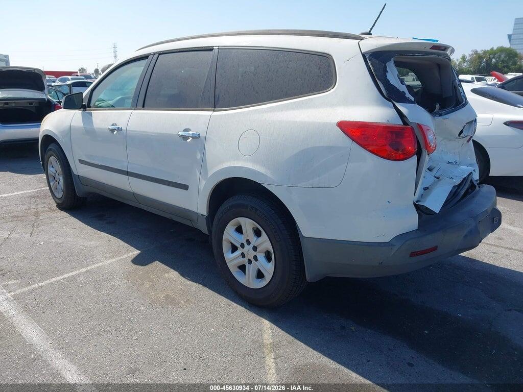 1GNKRFED8CJ330813 2012 CHEVROLET TRAVERSE photo no. 3