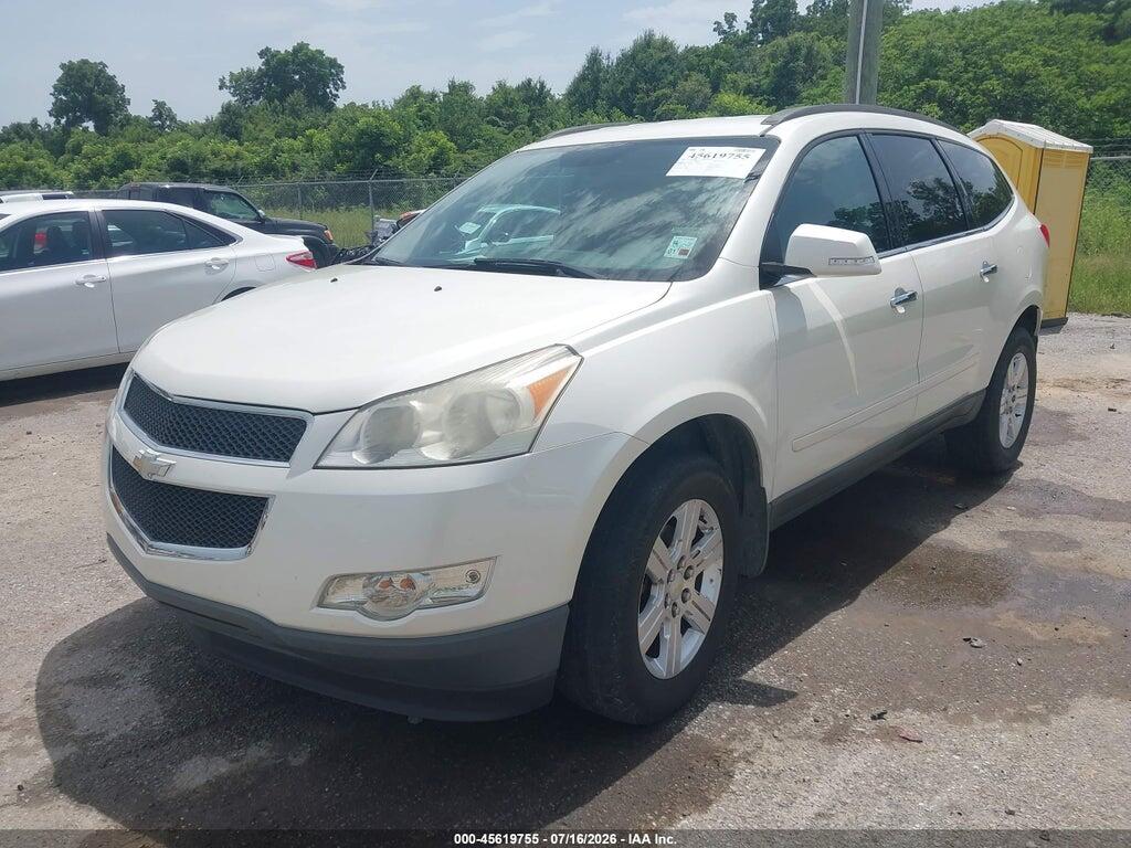 1GNKRJED2CJ318384 2012 CHEVROLET TRAVERSE photo no. 2