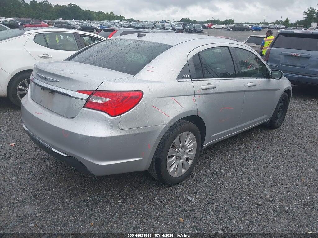 1C3CCBAB9CN104949 2012 CHRYSLER 200 photo no. 4