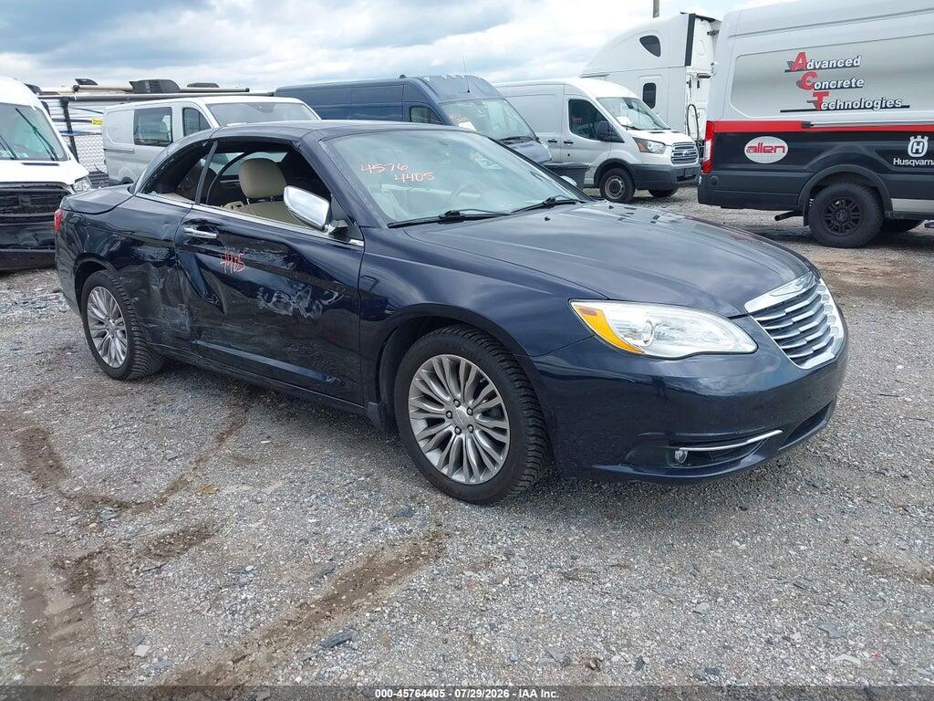 1C3BCBFG5CN284852 2012 CHRYSLER 200 photo no. 1