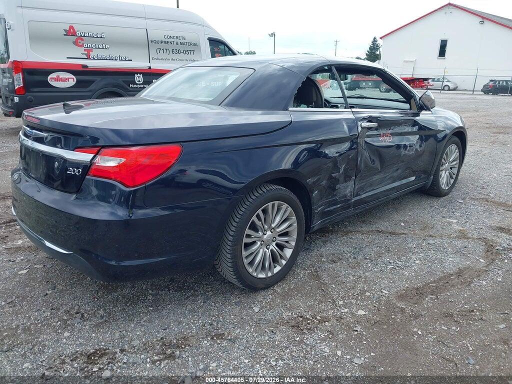 1C3BCBFG5CN284852 2012 CHRYSLER 200 photo no. 4