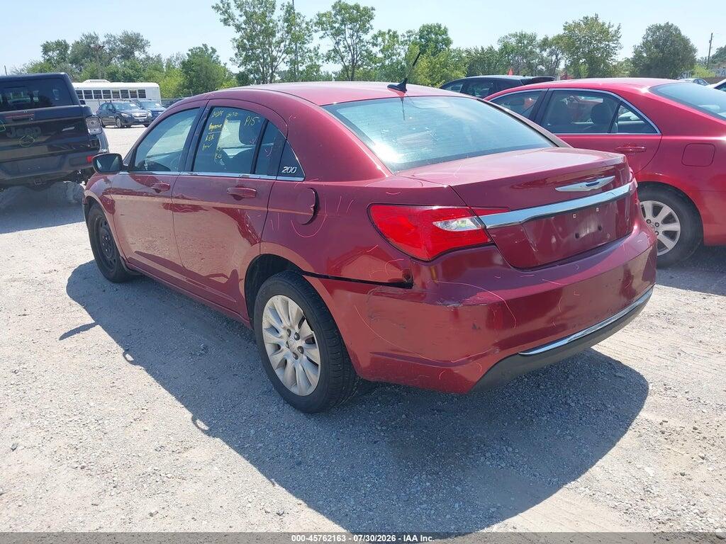 1C3CCBAB1CN163817 2012 CHRYSLER 200 photo no. 3