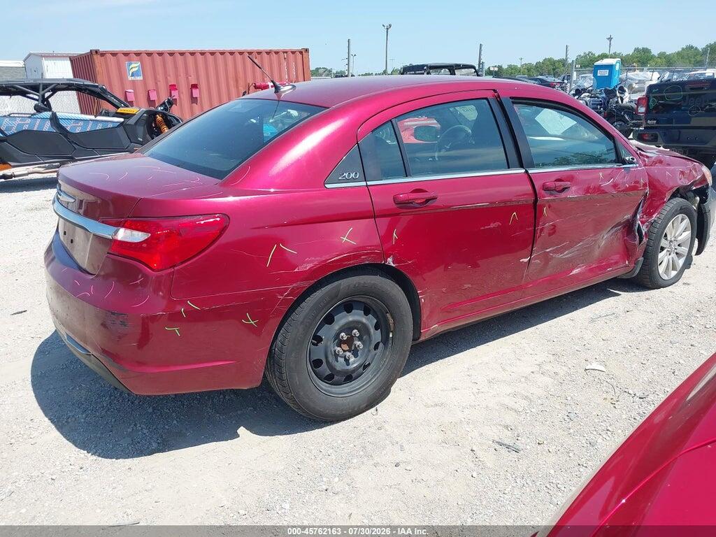 1C3CCBAB1CN163817 2012 CHRYSLER 200 photo no. 4