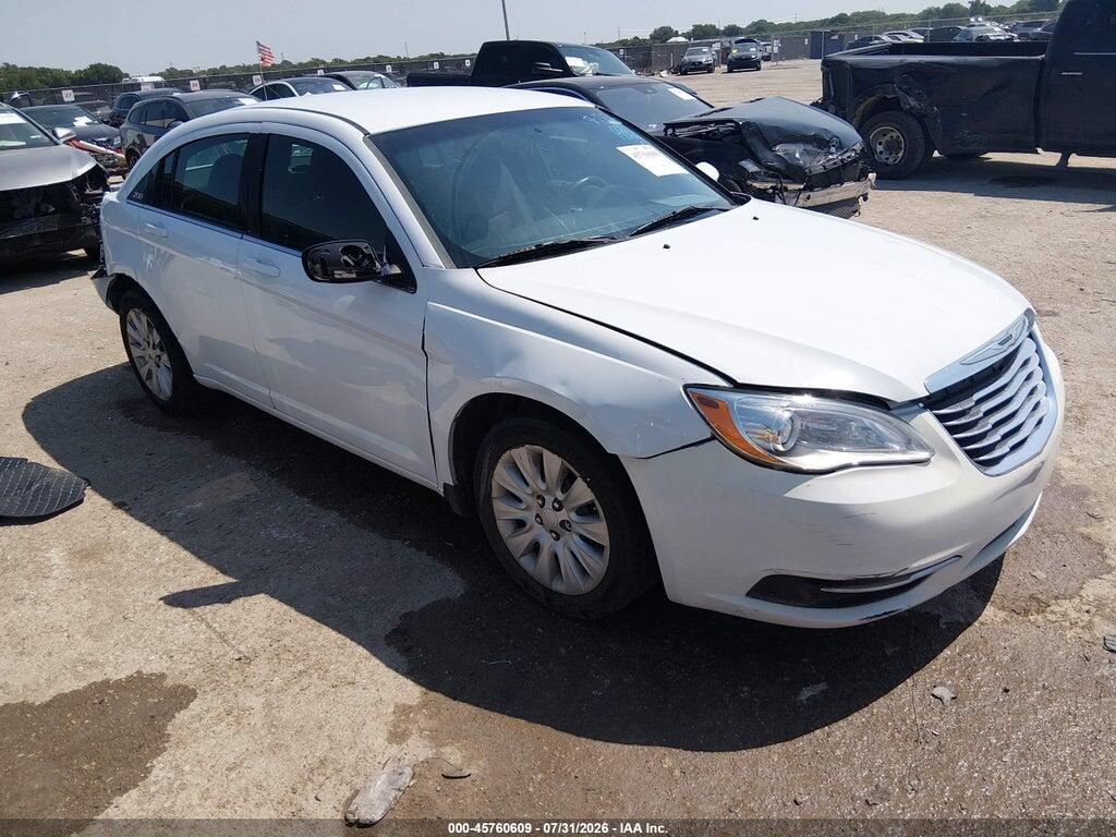 1C3CCBAB8CN191954 2012 CHRYSLER 200 photo no. 1