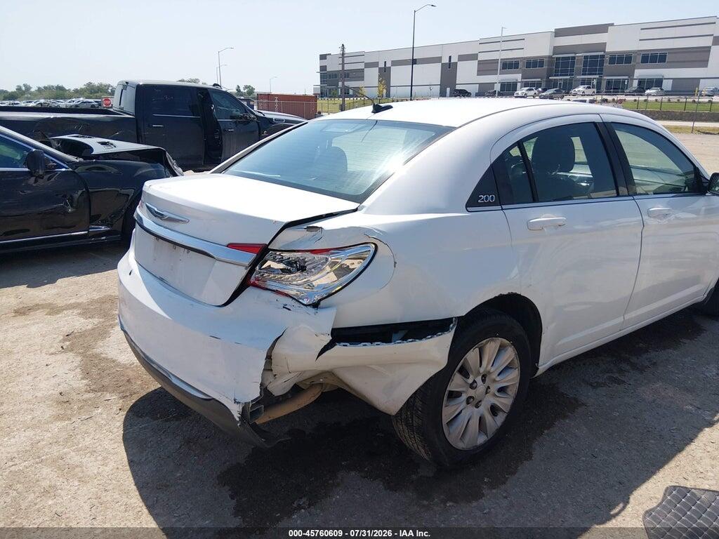 1C3CCBAB8CN191954 2012 CHRYSLER 200 photo no. 6