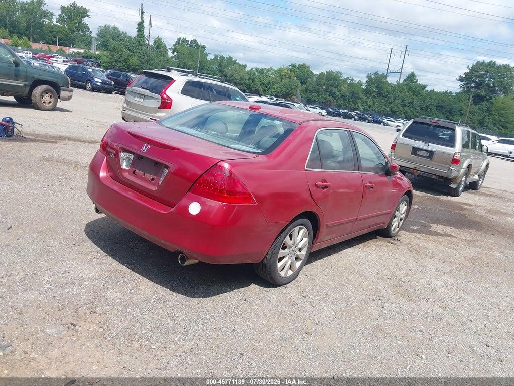 1HGCM66527A024135 2007 HONDA ACCORD photo no. 4