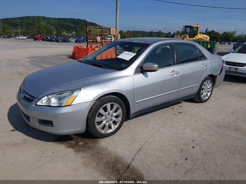JHMCM56457C016498 2007 HONDA ACCORD photo no. 2