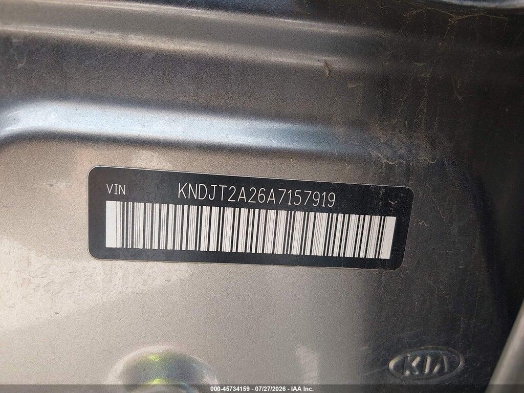 KNDJT2A26A7157919 2010 KIA SOUL photo no. 9