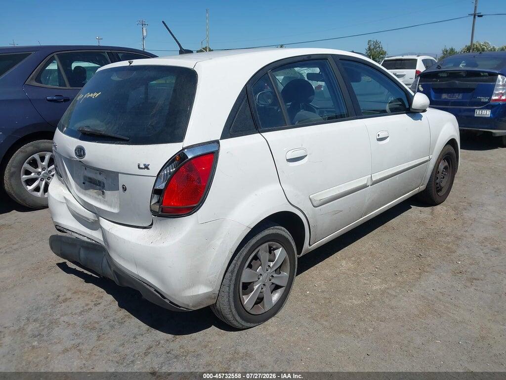 KNADH5A34A6646704 2010 KIA RIO photo no. 4