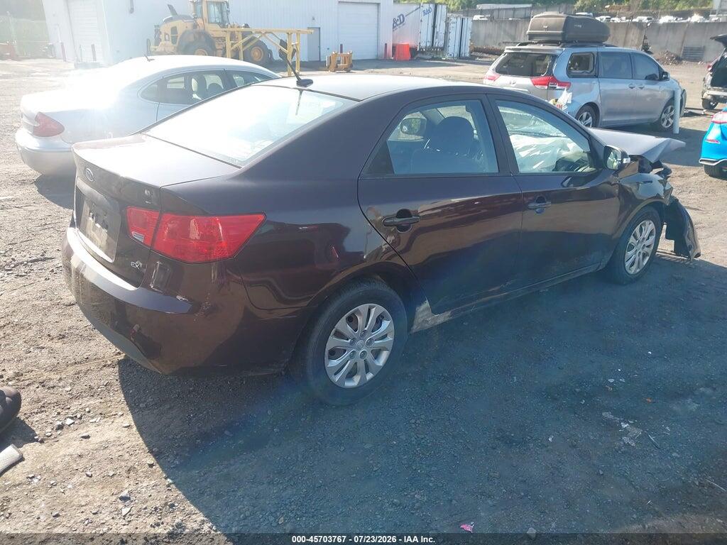KNAFU4A20A5189577 2010 KIA FORTE photo no. 4