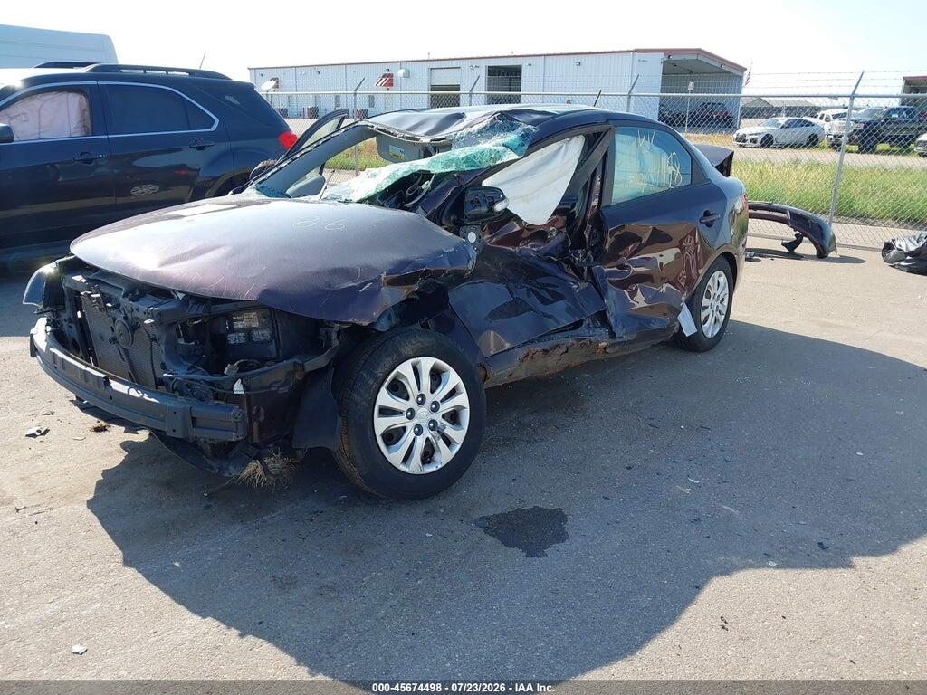 KNAFU4A20A5310172 2010 KIA FORTE photo no. 2