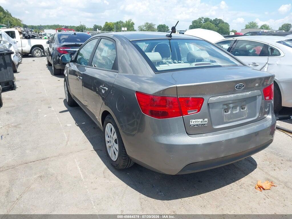 KNAFU4A23A5191016 2010 KIA FORTE photo no. 3