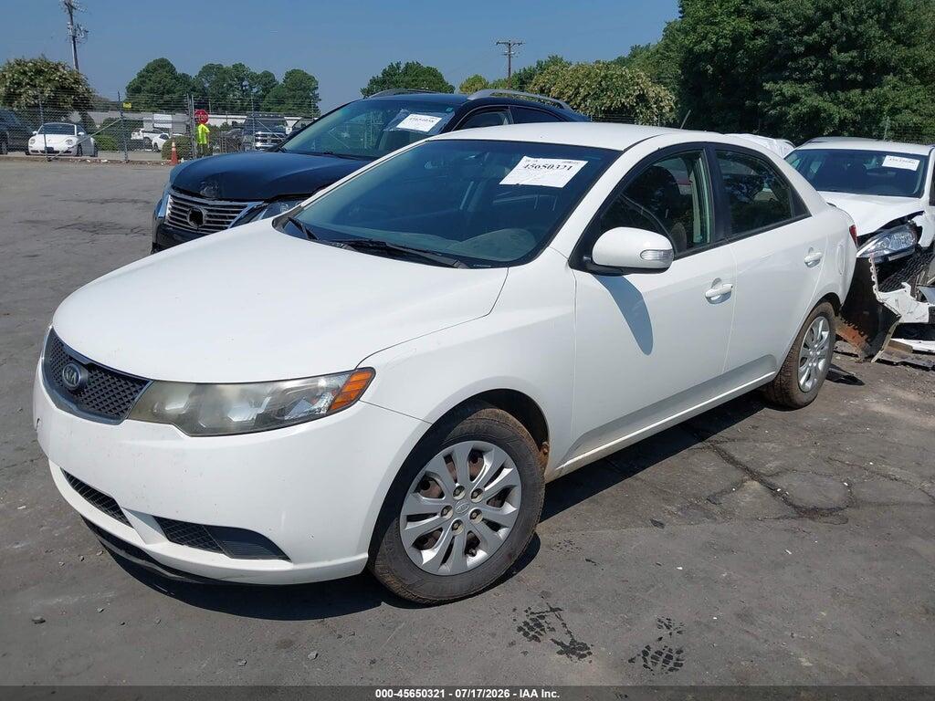 KNAFU4A21A5207410 2010 KIA FORTE photo no. 2