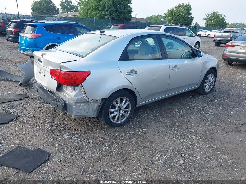 KNAFT4A21A5186707 2010 KIA FORTE photo no. 4