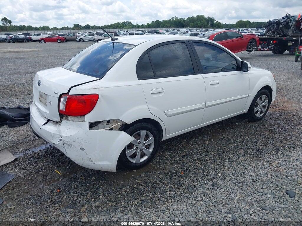 KNADH4A36A6632233 2010 KIA RIO photo no. 4