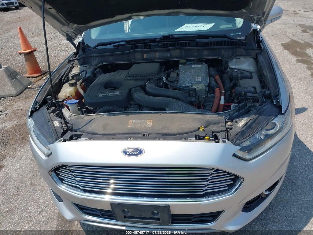 3FA6P0RU6DR281938 2013 FORD FUSION HYBRID photo no. 10