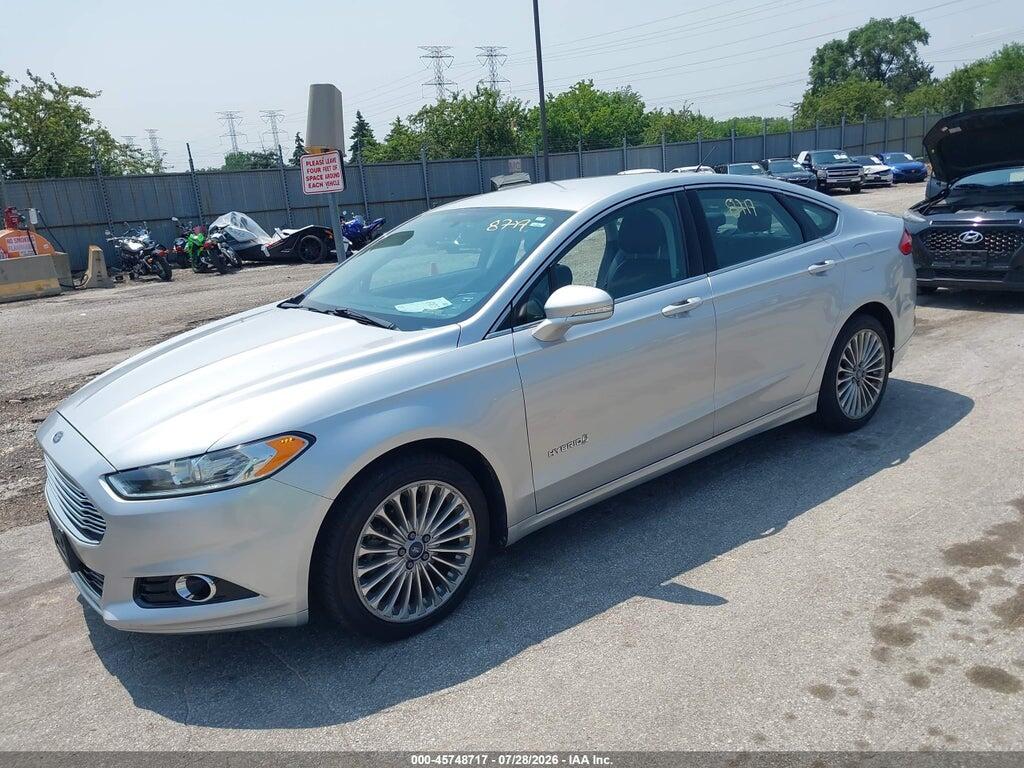 3FA6P0RU6DR281938 2013 FORD FUSION HYBRID photo no. 2