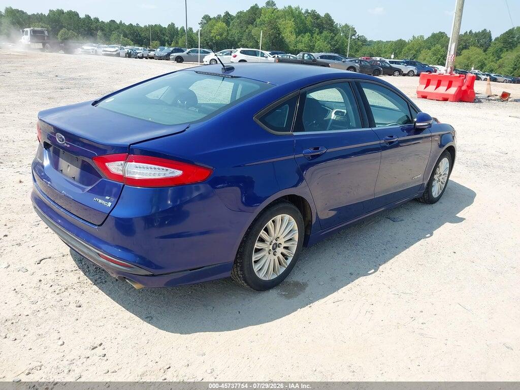 3FA6P0LU6DR219593 2013 FORD FUSION HYBRID photo no. 4