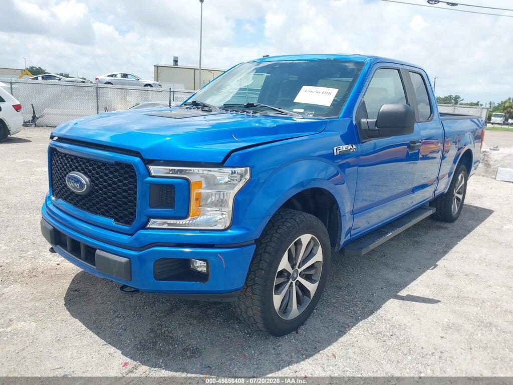 1FTEX1EP0KKC65263 2019 FORD F-150 photo no. 2
