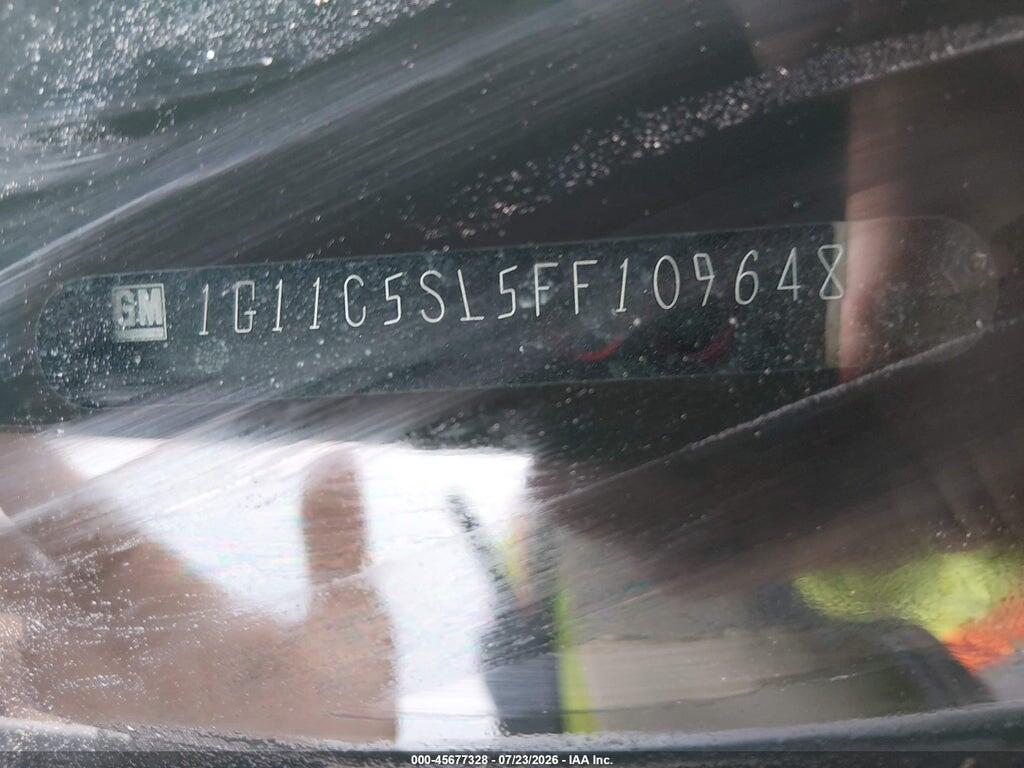 1G11C5SL5FF109648 2015 CHEVROLET MALIBU photo no. 9