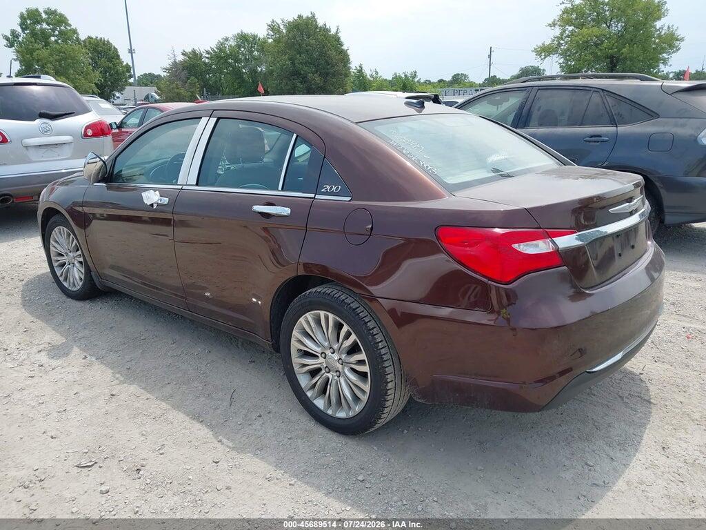 1C3CCBCG7CN210518 2012 CHRYSLER 200 photo no. 3