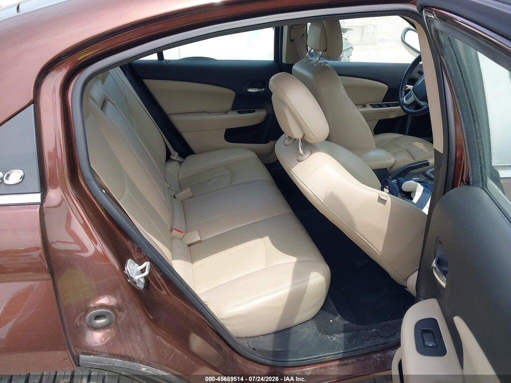 1C3CCBCG7CN210518 2012 CHRYSLER 200 photo no. 8