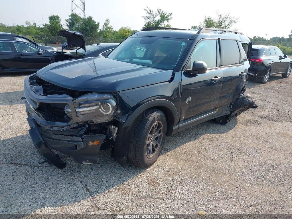 3FMCR9B65PRD80483 2023 FORD BRONCO SPORT photo no. 2
